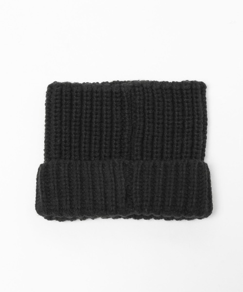 LOWRYS FARM（ローリーズファーム）の「ネコミミワッチ  579638（ニットキャップ/ビーニー・レディース・チャコールグレー/ブラック・FREE）」の3枚目の写真