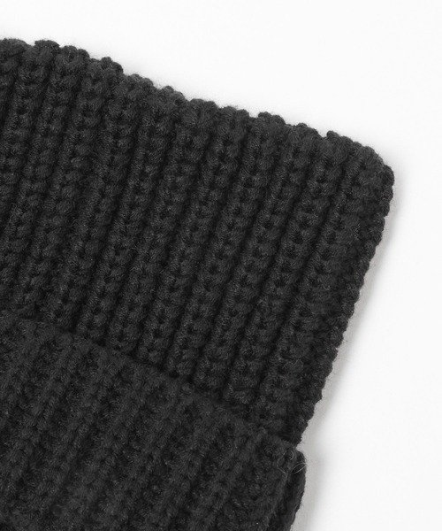 LOWRYS FARM（ローリーズファーム）の「ネコミミワッチ  579638（ニットキャップ/ビーニー・レディース・チャコールグレー/ブラック・FREE）」の4枚目の写真