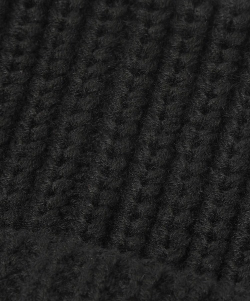 LOWRYS FARM（ローリーズファーム）の「ネコミミワッチ  579638（ニットキャップ/ビーニー・レディース・チャコールグレー/ブラック・FREE）」の7枚目の写真