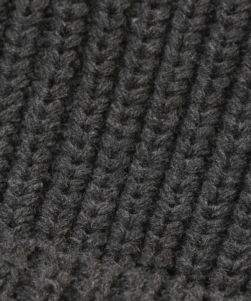 LOWRYS FARM（ローリーズファーム）の「ネコミミワッチ  579638（ニットキャップ/ビーニー・レディース・チャコールグレー/ブラック・FREE）」の9枚目の写真