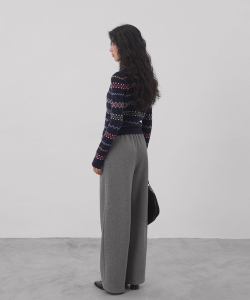 フェアアイルカーディガン EM25a081【EIGHTHMONTH】