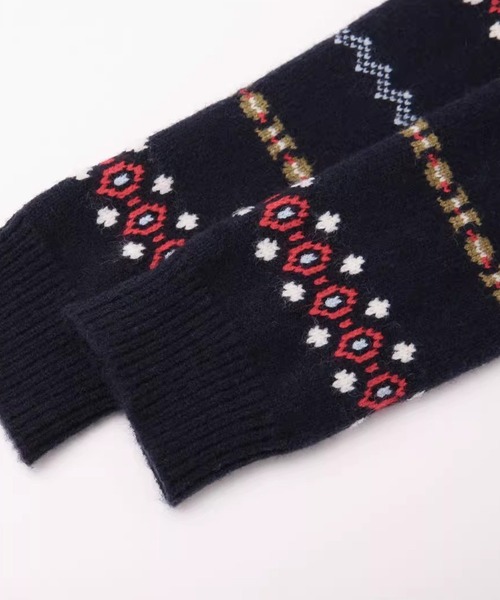 フェアアイルカーディガン EM25a081【EIGHTHMONTH】