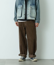 NANO universe（ナノユニバース）の「｢HOTEL PALACE｣ ワイドストレートコーデュロイパンツ（その他パンツ）」