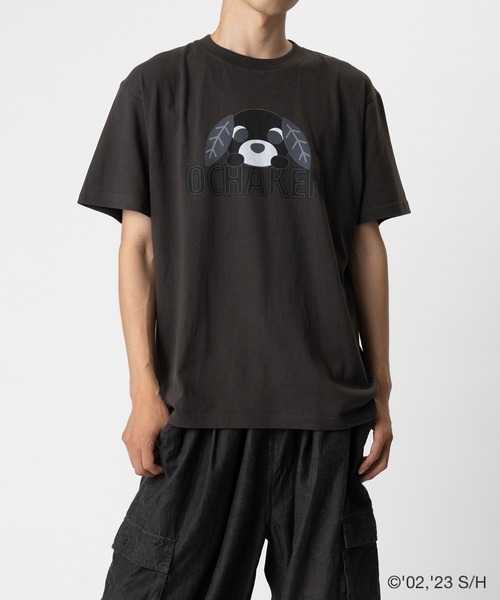 ZOZO(ゾゾ)の「お茶犬 × ZOZOTOWN クロリョク ビッグTシャツ(Tシャツ/カットソー・レディース・ホワイト/ブラック/グレー・M/L)」の3枚目の写真