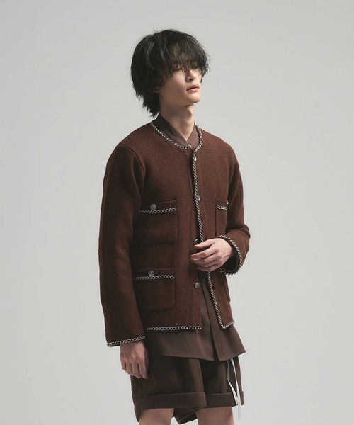 BED J.W. FORD（ベッドフォード）の「【BED J.W. FORD/ベットフォード】C（その他アウター・メンズ・ブルー/ブラック/ブラウン・0/1）」の3枚目の写真