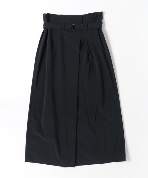 Gabardine K.T(ギャバジンケーティー)の「【セットアップ対応】ナイロン2WAYストレッチ ラップ風スカート(スカート・レディース・カーキ/グレー/ブラック・9号)」の2枚目の写真