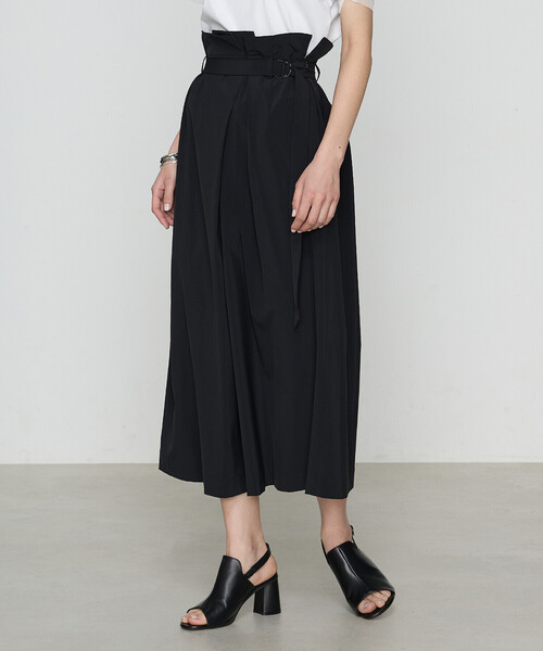 Gabardine K.T(ギャバジンケーティー)の「【セットアップ対応】ナイロン2WAYストレッチ ラップ風スカート(スカート・レディース・カーキ/グレー/ブラック・9号)」の17枚目の写真