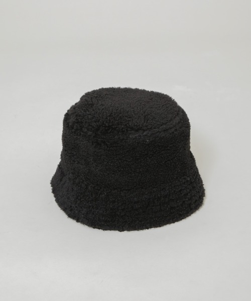 Healthknit(ヘルスニット)の「Healthknit/別注ボアバケットハット(ハット・レディース・ブラック/ライトベージュ/ブラウン・FREE)」の12枚目の写真