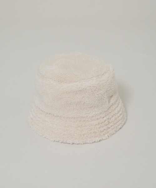 Healthknit(ヘルスニット)の「Healthknit/別注ボアバケットハット(ハット・レディース・ブラック/ライトベージュ/ブラウン・FREE)」の14枚目の写真