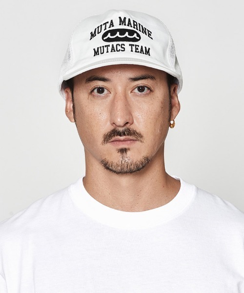 新品未使用 ACANTHUS muta メッシュキャップ ホワイト Fサイズ ACANTHUS（アカンサス）の「ACANTHUS:mutaA Logo Cap（キャップ）」 - WEAR