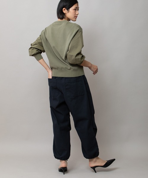Munich(ミューニック)の「ソフトコットンダックワークパンツ(その他パンツ・レディース・ブラック/ホワイト/ボルドー・S/M/XS)」の6枚目の写真