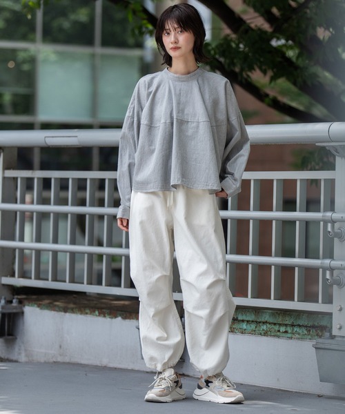 Munich(ミューニック)の「ソフトコットンダックワークパンツ(その他パンツ・レディース・ブラック/ホワイト/ボルドー・S/M/XS)」の14枚目の写真