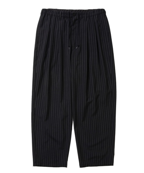 COOTIE PRODUCTIONS(クーティープロダクションズ)の「T/W 2 Tuck Easy Pants(スラックス・メンズ・ブラック系・LARGE/MEDIUM/SMALL/X-LARGE)」の1枚目の写真