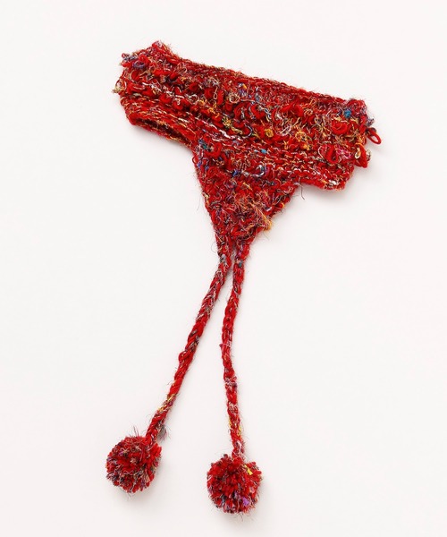 チャイハネ（チャイハネ）の「【チャイハネ】ミクチェ耳付きヘアバンド（ヘアバンド・レディース・グリーン/レッド・FREE）」の2枚目の写真