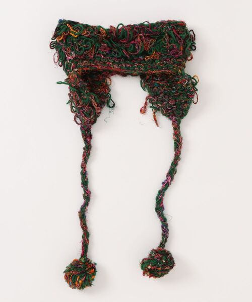 チャイハネ（チャイハネ）の「【チャイハネ】ミクチェ耳付きヘアバンド（ヘアバンド・レディース・グリーン/レッド・FREE）」の6枚目の写真