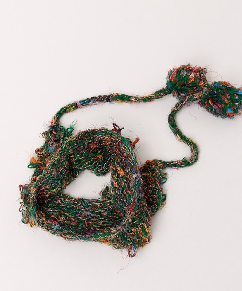 チャイハネ（チャイハネ）の「【チャイハネ】ミクチェ耳付きヘアバンド（ヘアバンド・レディース・グリーン/レッド・FREE）」の5枚目の写真