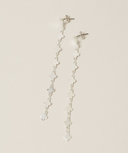 A part by（アパートバイ）の「フラワーチェーンピアス（ピアス（両耳用）・レディース・Silver/GOLD・FREE）」の7枚目の写真