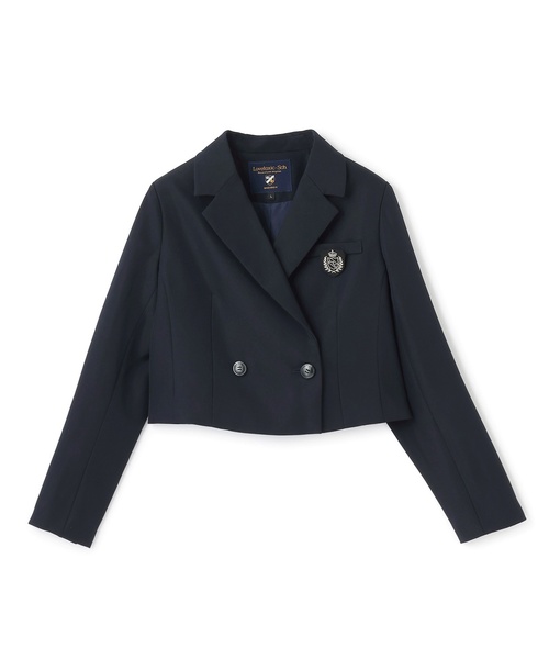 セール】【卒服・セレモニー】エンブレムつきボレロジャケット（スーツ