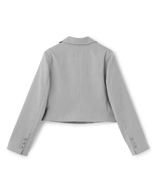 セール】【卒服・セレモニー】エンブレムつきボレロジャケット（スーツ