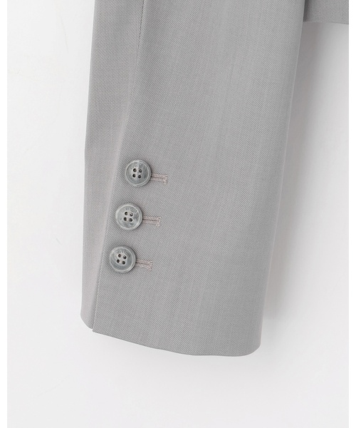 セール】【卒服・セレモニー】エンブレムつきボレロジャケット（スーツ