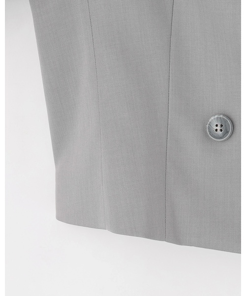 セール】【卒服・セレモニー】エンブレムつきボレロジャケット（スーツ