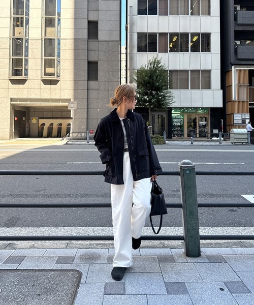 ISOOK(アイスー)の「ステンカラーコットンジャケット(chiica ISOOK(アイスー)の「ステンカラーコットンジャケット(chiica