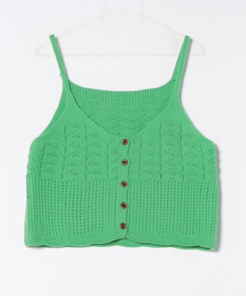 MAISON DE THERESE（メゾン ド テレーズ）の「レイヤード ショートベスト（ベスト・レディース・グレー/グリーン/レッド/イエロー/アイボリー/ブラック/ブルーグリーン・M）」の20枚目の写真