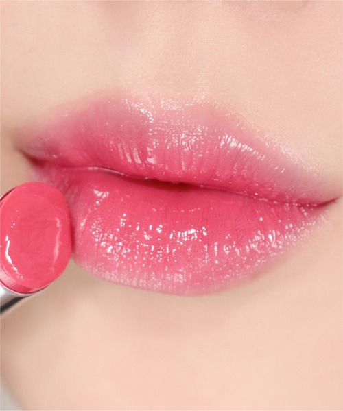 wakemake（ウェイクメイク）の「デュイジェルグレーズスティック（口紅/リップティント/グロス・レディース・09 プラムブリュー/05 シラピーコラール/01 ミュートパーセント/02  メルテッドピンク/03 クーリッシュベリー・FREE）」の8枚目の写真