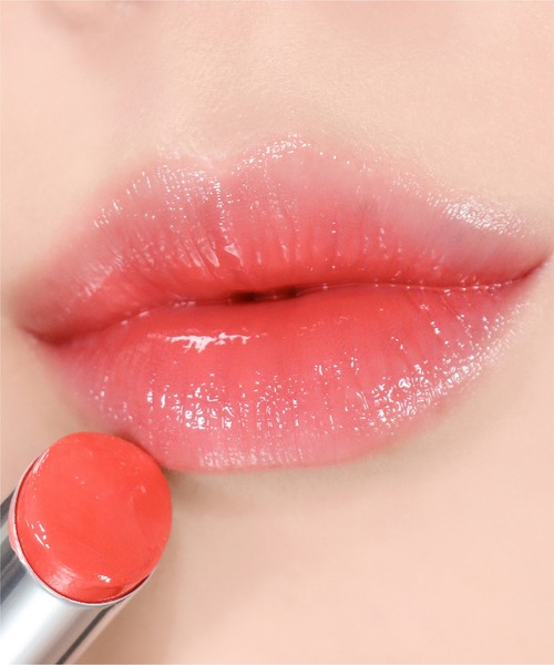 wakemake（ウェイクメイク）の「デュイジェルグレーズスティック（口紅/リップティント/グロス・レディース・09 プラムブリュー/05 シラピーコラール/01 ミュートパーセント/02  メルテッドピンク/03 クーリッシュベリー・FREE）」の9枚目の写真