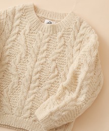 HIMALAYAN CLIMBER'S HAND-KNIT レディース手編みクルー