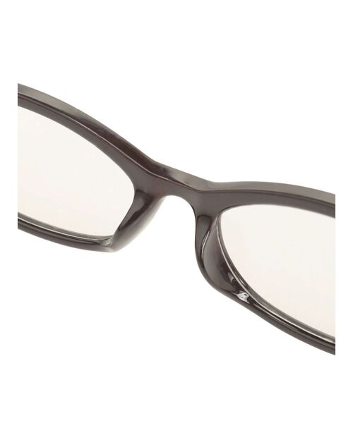 EMODA（エモダ）の「キャットアイクリアグラス（メガネ・レディース・ブラウン・FREE）」の5枚目の写真