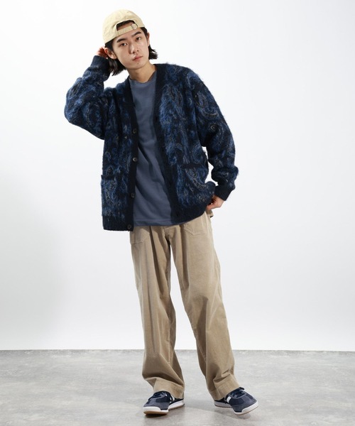 BAYFLOW(ベイフロー)の「アソートパターンカーディガン(ニット/セーター・メンズ・グレー/ブルー/ブラウン・LARGE/MEDIUM)」の9枚目の写真