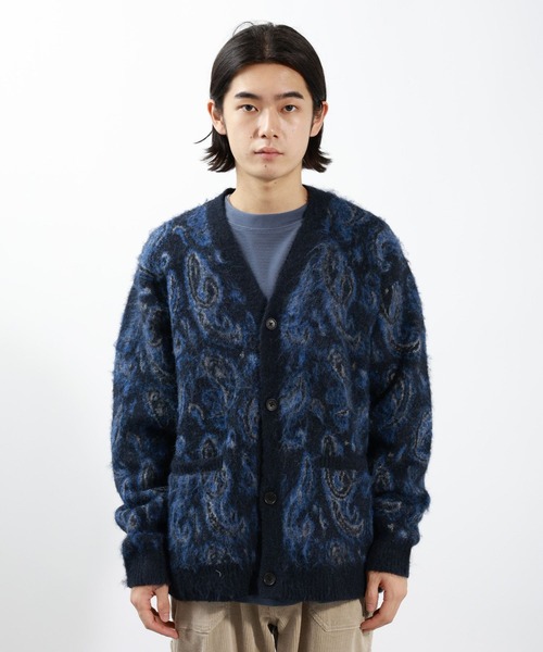 BAYFLOW(ベイフロー)の「アソートパターンカーディガン(ニット/セーター・メンズ・グレー/ブルー/ブラウン・LARGE/MEDIUM)」の11枚目の写真