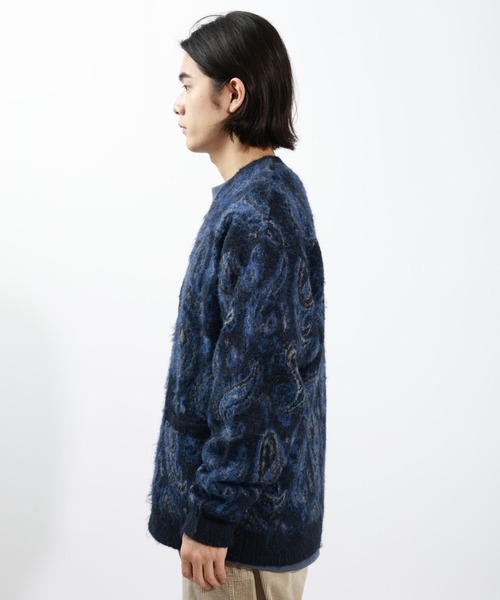 BAYFLOW(ベイフロー)の「アソートパターンカーディガン(ニット/セーター・メンズ・グレー/ブルー/ブラウン・LARGE/MEDIUM)」の12枚目の写真