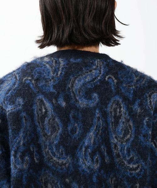 BAYFLOW(ベイフロー)の「アソートパターンカーディガン(ニット/セーター・メンズ・グレー/ブルー/ブラウン・LARGE/MEDIUM)」の14枚目の写真