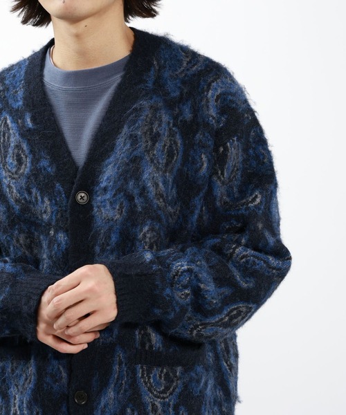 BAYFLOW(ベイフロー)の「アソートパターンカーディガン(ニット/セーター・メンズ・グレー/ブルー/ブラウン・LARGE/MEDIUM)」の16枚目の写真
