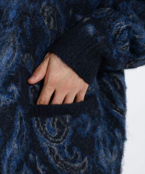 BAYFLOW(ベイフロー)の「アソートパターンカーディガン(ニット/セーター・メンズ・グレー/ブルー/ブラウン・LARGE/MEDIUM)」の17枚目の写真