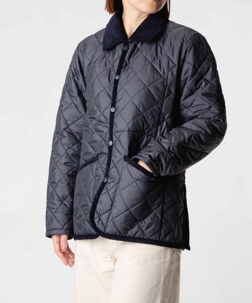 LAVENHAM(ラベンハム)の「LAVENHAM RAYDON ラベンハム レイドン キルティングジャケット(ダウンジャケット/コート・レディース・ベージュ系1/ブラック系2/ネイビー系1/ブラック系1・12/10)」の4枚目の写真