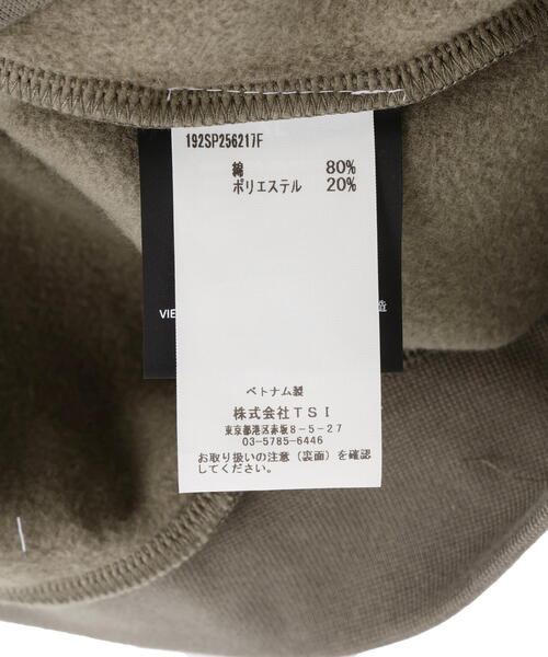 FOG ESSENTIALS(エフオージーエッセンシャルズ)の「Fear of God ESSENTIALS/FOG エッセンシャルズ/90’S FIT FLEECE HOODIE(パーカー・メンズ・カーキ/ブラック・L/M/XL/2XL/S)」の16枚目の写真