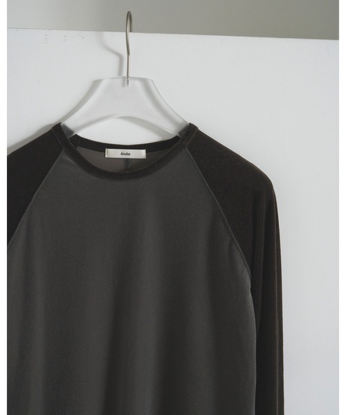 Sheervelour Baseball T-shirts（Tシャツ/カットソー）｜anuke