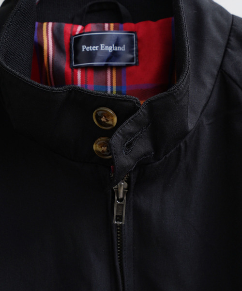 ZIP FIVE（ジップファイブ）の「老舗英国ブランド ハリントンジャケット スイングトップ ブルゾン（ブルゾン・メンズ・ブラック/ネイビー系・SMALL/X-LARGE/LARGE/MEDIUM）」の3枚目の写真