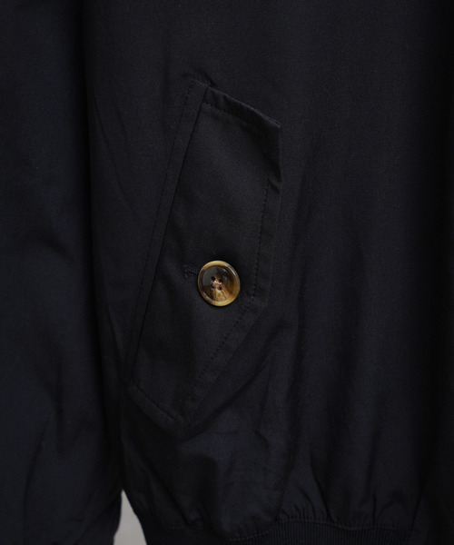 ZIP FIVE（ジップファイブ）の「老舗英国ブランド ハリントンジャケット スイングトップ ブルゾン（ブルゾン・メンズ・ブラック/ネイビー系・SMALL/X-LARGE/LARGE/MEDIUM）」の7枚目の写真