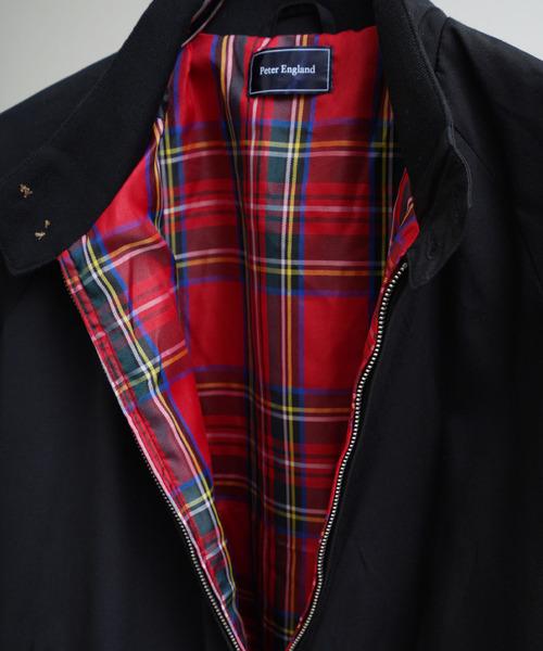 ZIP FIVE（ジップファイブ）の「老舗英国ブランド ハリントンジャケット スイングトップ ブルゾン（ブルゾン・メンズ・ブラック/ネイビー系・SMALL/X-LARGE/LARGE/MEDIUM）」の6枚目の写真