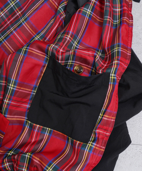 ZIP FIVE（ジップファイブ）の「老舗英国ブランド ハリントンジャケット スイングトップ ブルゾン（ブルゾン・メンズ・ブラック/ネイビー系・SMALL/X-LARGE/LARGE/MEDIUM）」の5枚目の写真