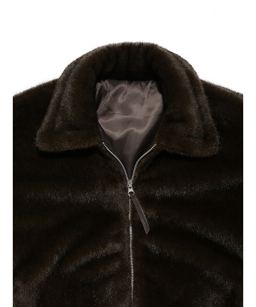 Henon.(ヘノン)の「ECO FUR BLOUSON(ブルゾン・レディース・ダークブラウン・F)」の14枚目の写真