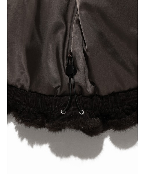 Henon.(ヘノン)の「ECO FUR BLOUSON(ブルゾン・レディース・ダークブラウン・F)」の16枚目の写真