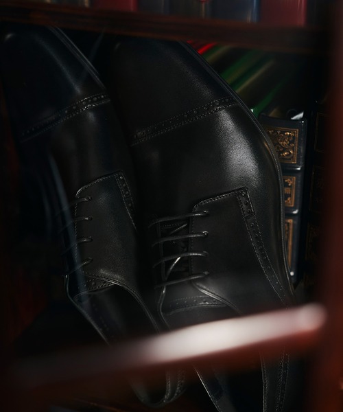 KATHARINE HAMNETT LONDON/キャサリンハムネットロンドン 本革外羽根