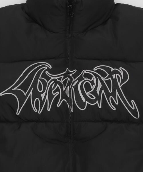 SHORT ROUND(ショートラウンド)の「SHORT ROUND/パファーグラフィックブルゾン(ダウンジャケット/コート・メンズ・ブラック/ブラウン・MEDIUM/LARGE)」の7枚目の写真
