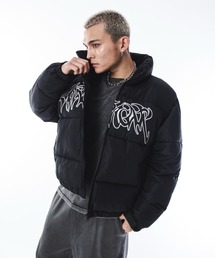 SHORT ROUND（ショートラウンド）の「SHORT ROUND/パファーグラフィックブルゾン（ダウンジャケット/コート）」
