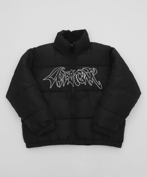 SHORT ROUND(ショートラウンド)の「SHORT ROUND/パファーグラフィックブルゾン(ダウンジャケット/コート・メンズ・ブラック/ブラウン・MEDIUM/LARGE)」の15枚目の写真